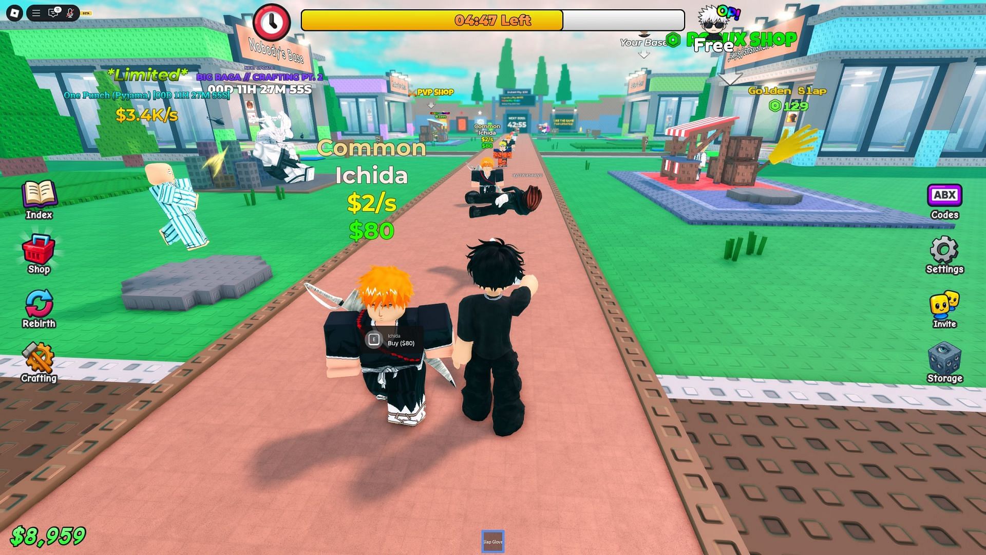 Raid enemy bases using these tools (Image via Roblox)